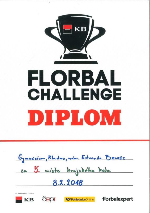 florbal diplom