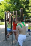 Workoutisti  „trápili“ účastníky na hrazdě